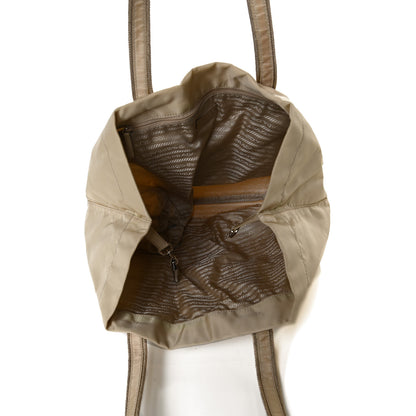 Prada Tessuto Nylon Logo Tote Lino 5 of 17