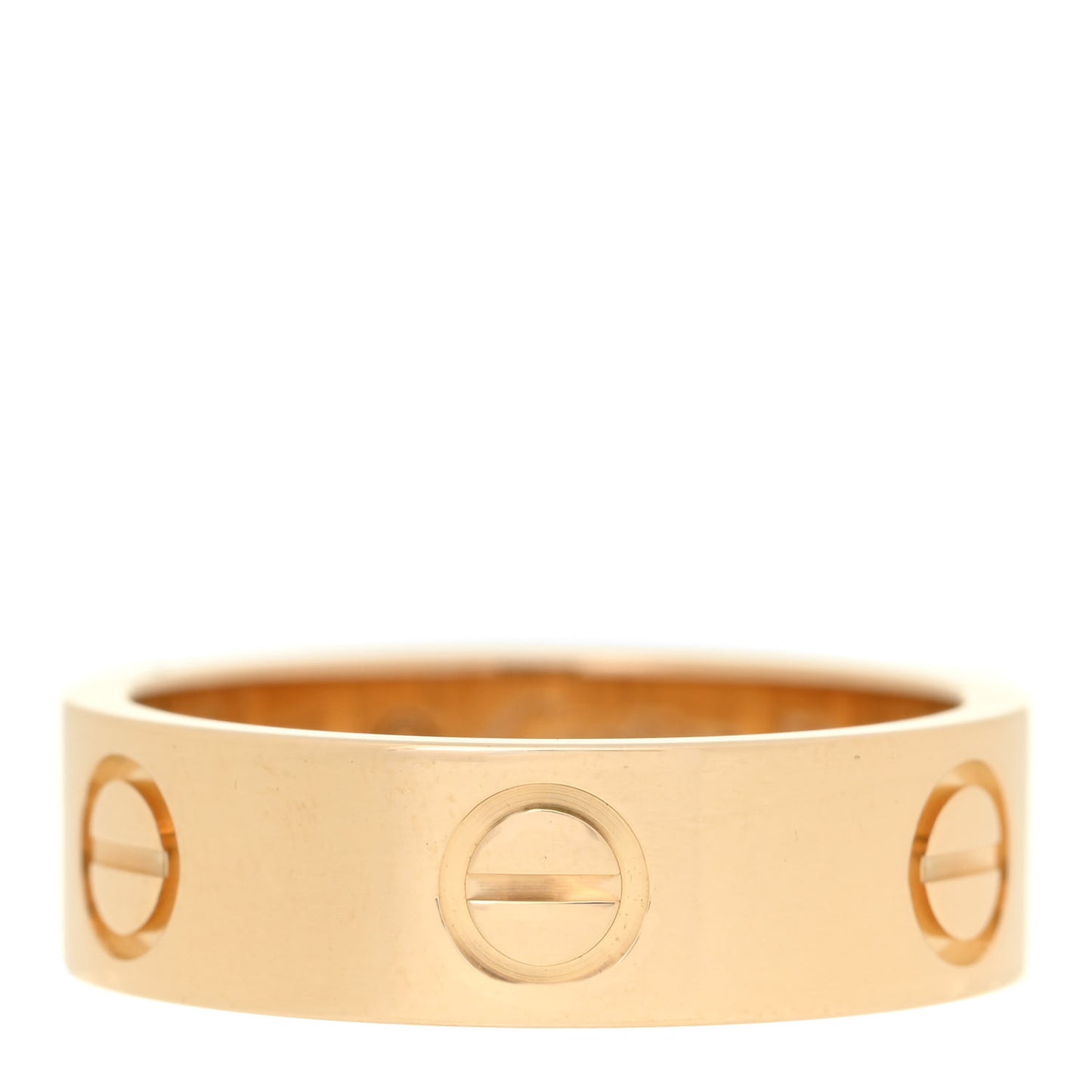 18K Yellow Gold 5.5mm LOVE Ring 51 5.75