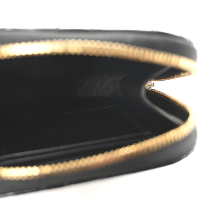 Christian Dior Patent Cannage Lady Dior Phone Holder Black 5 of 9