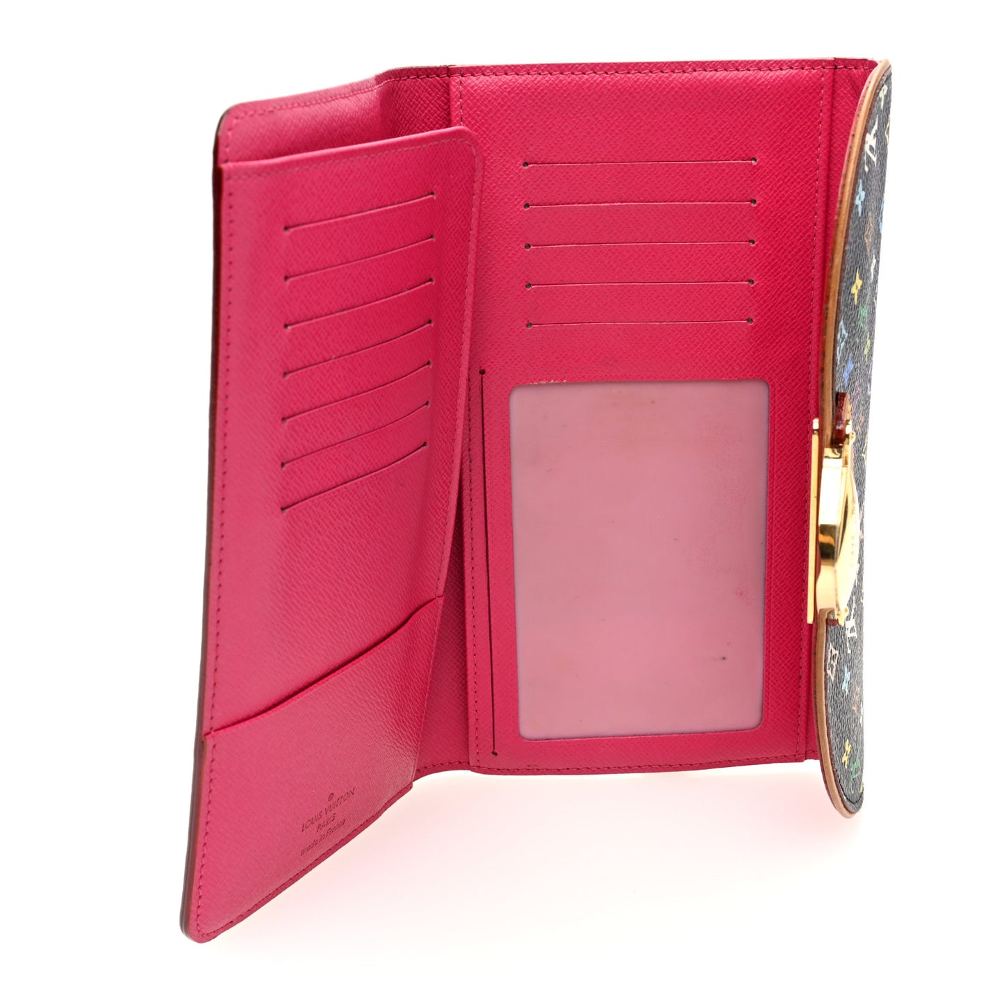 Monogram Multicolor Eugenie Wallet Black Grenade