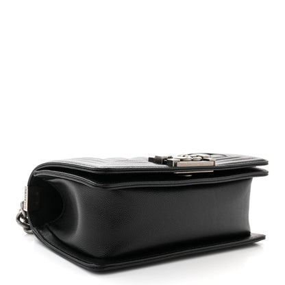 Chanel Caviar Quilted Small Boy Flap Black 4 of 11