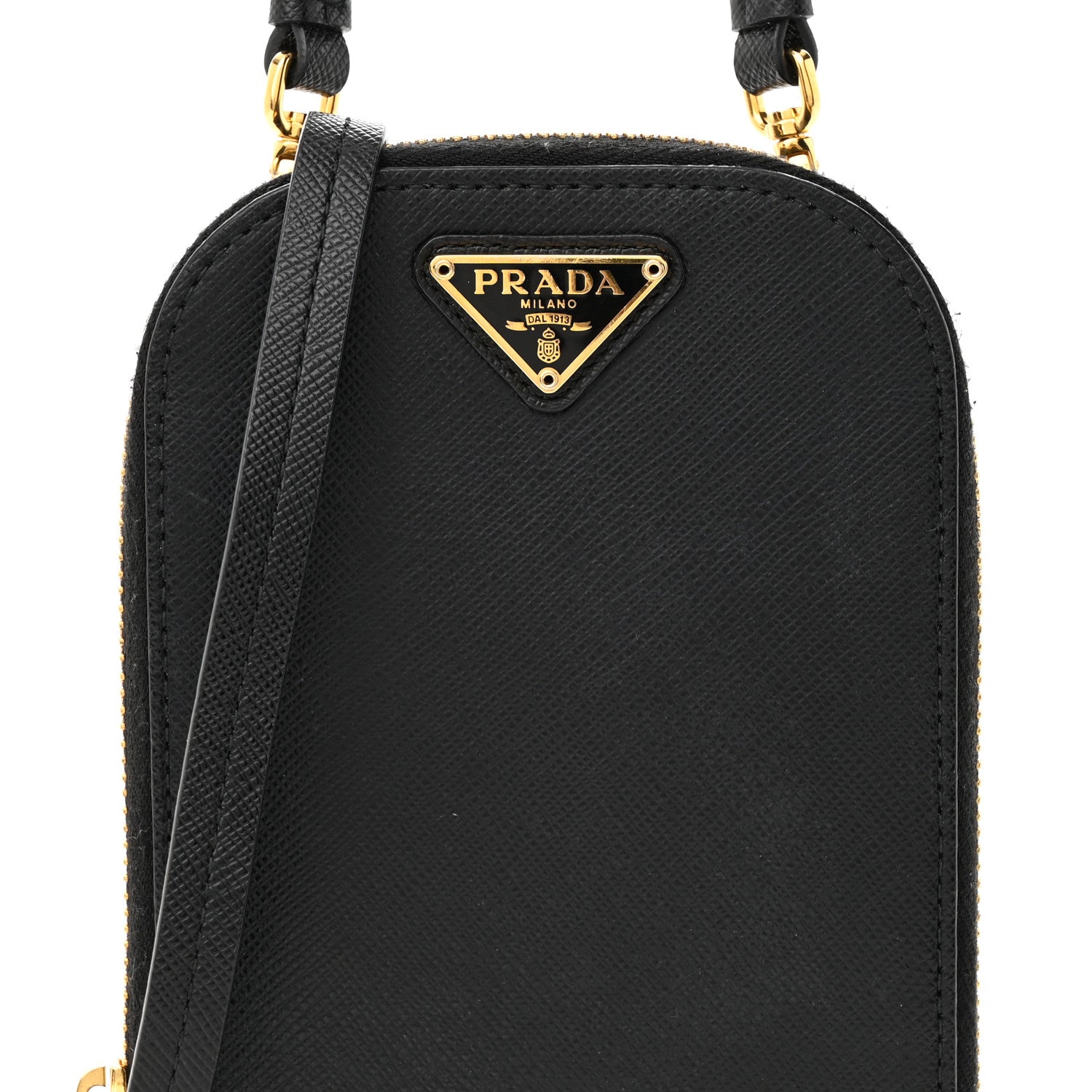 Prada Saffiano Mini Bag Black 8 of 16