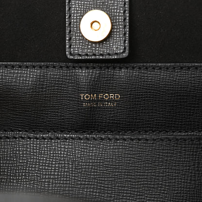 Tom Ford Saffiano Mini T Tote Black 6 of 17