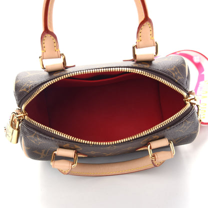 Louis Vuitton Monogram Speedy Bandouliere 20 Fuchsia 5 of 8