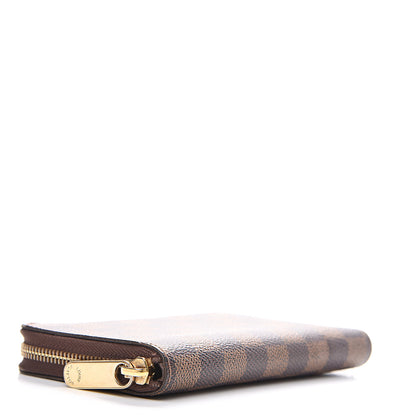 Louis Vuitton Damier Ebene Zippy Compact Wallet 3 of 9