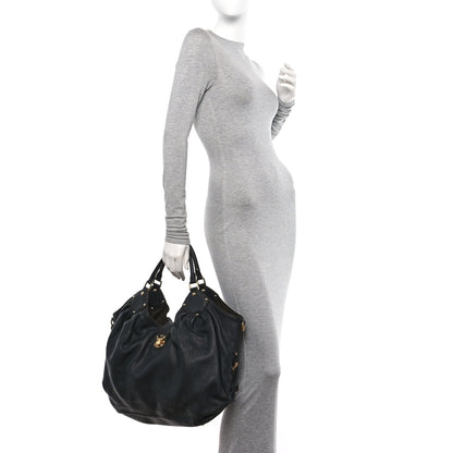 Louis Vuitton Mahina Black 2 of 12