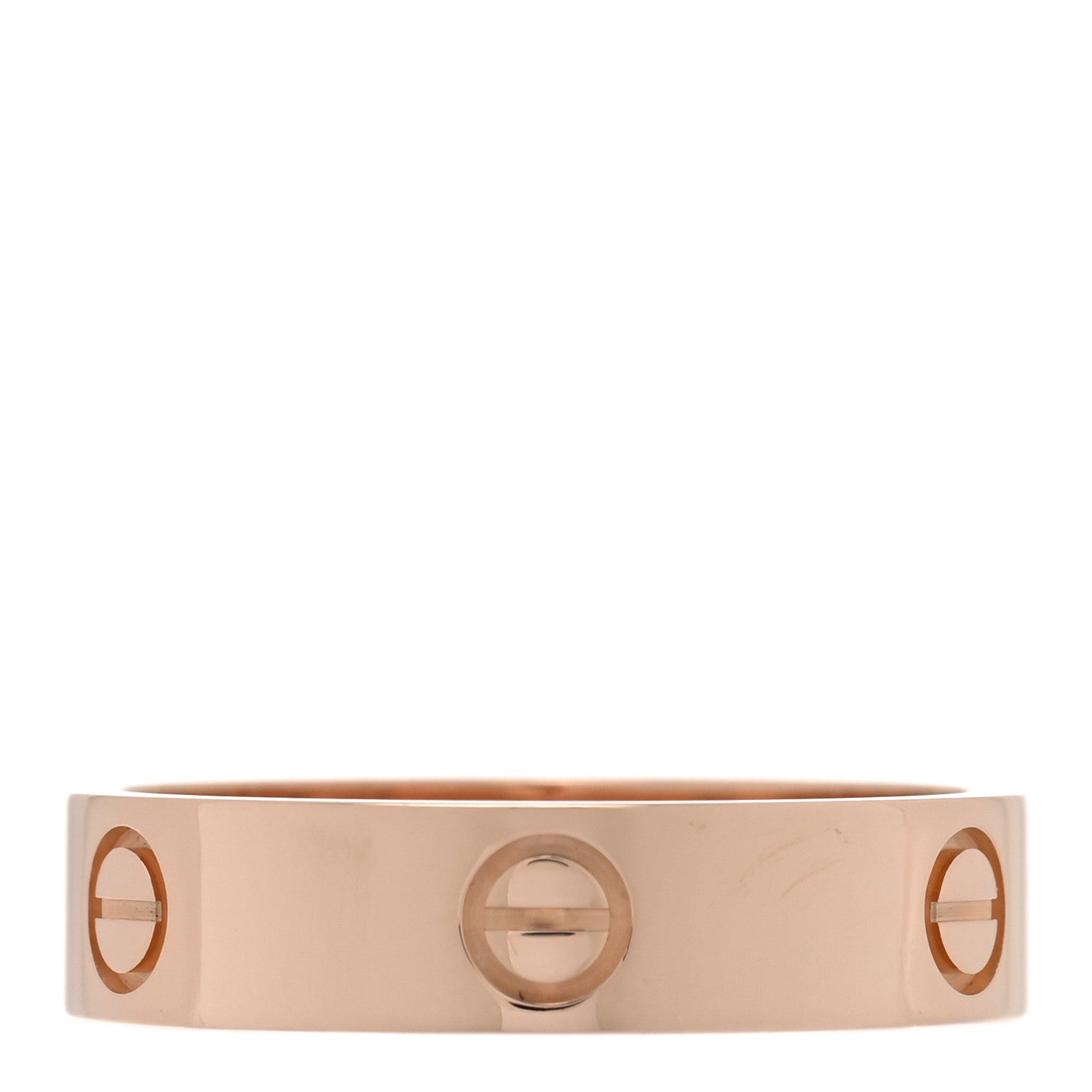 Cartier 18K Pink Gold 5.5mm LOVE Ring 65 11 1 of 5