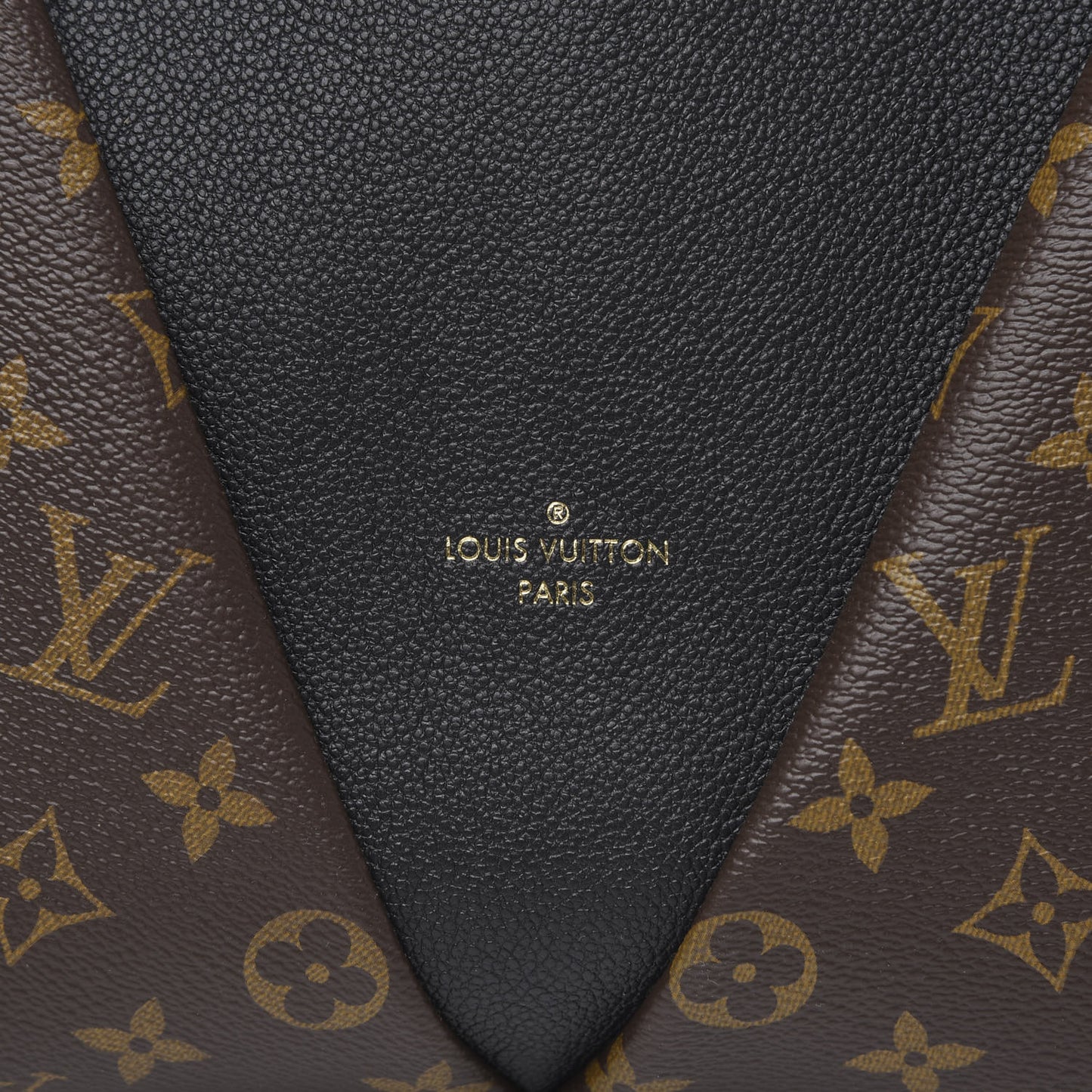 Monogram V Tote MM Black