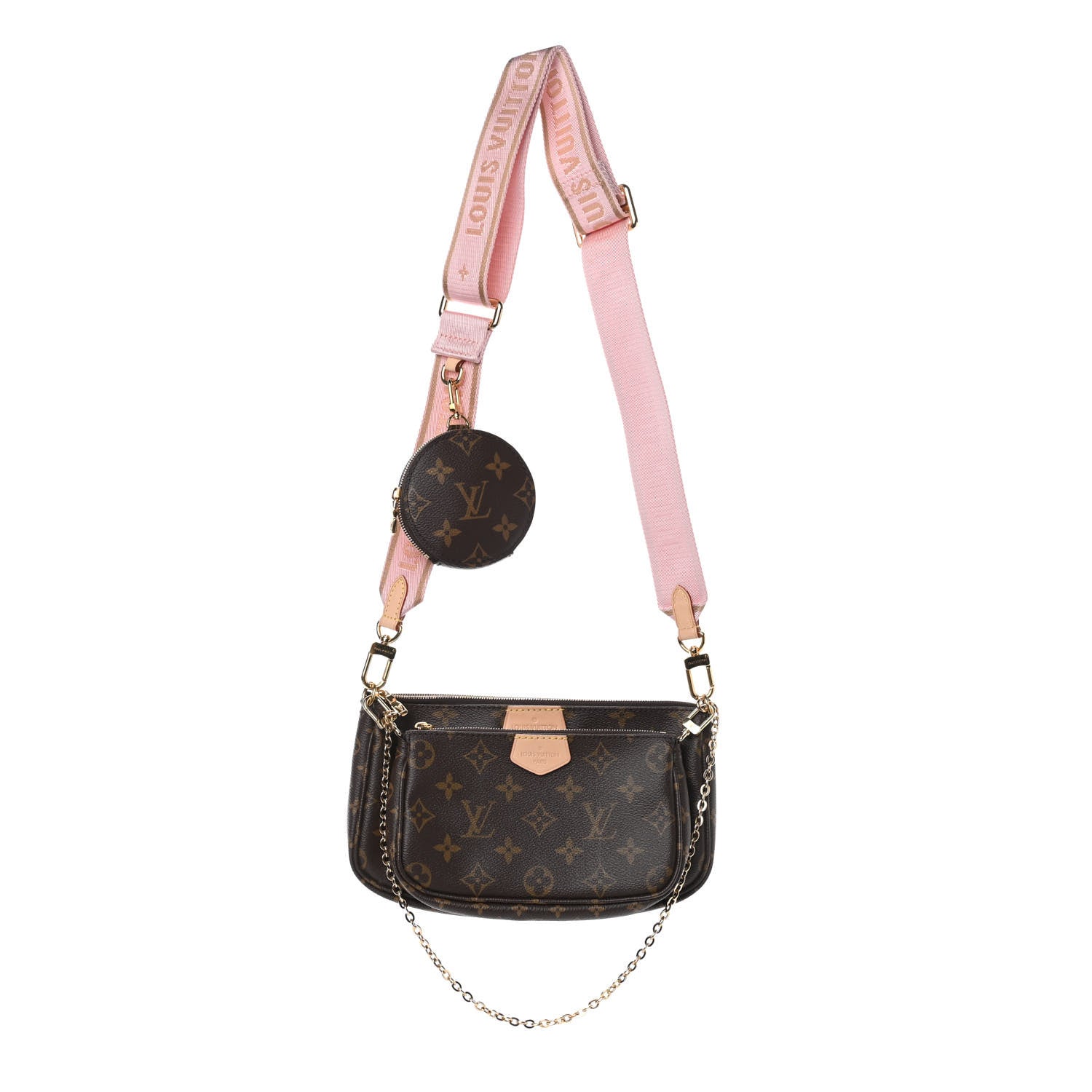 Louis Vuitton Monogram Multi Pochette Accessories Rose Clair 1 of 4
