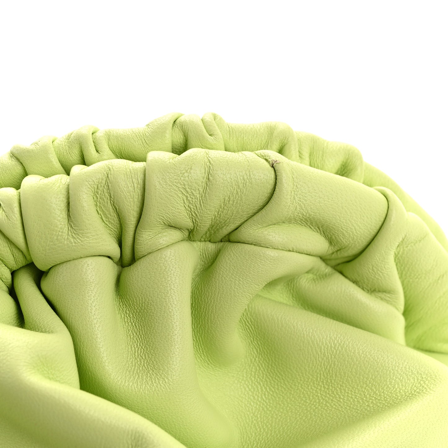 Lambskin Cloud Clutch Mint