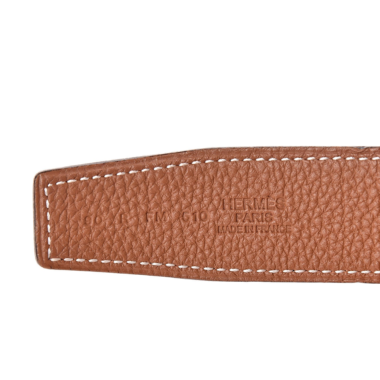 Hermes Box Togo 32mm H Belt 90 Black Gold 4 of 7