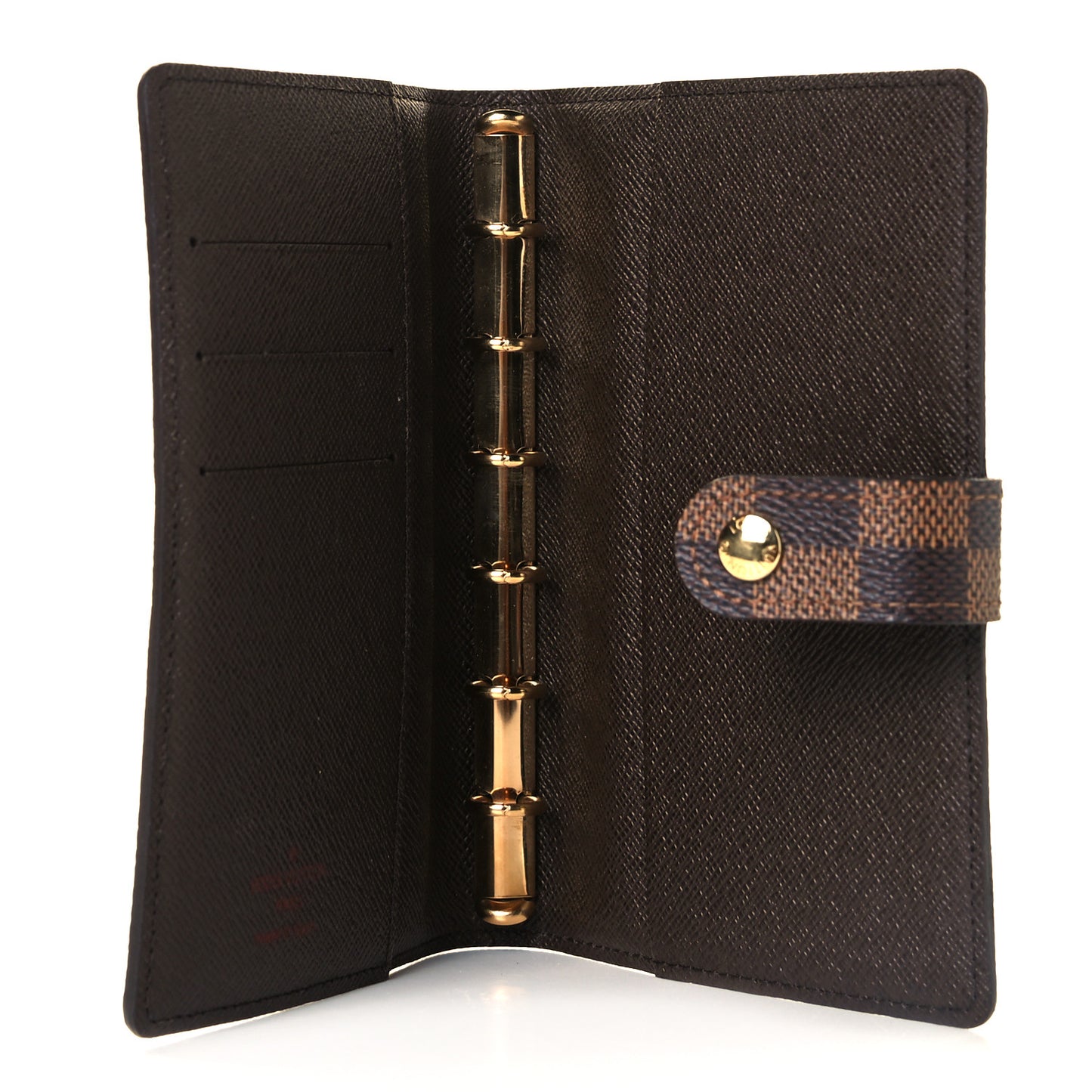 Damier Ebene Small Ring Agenda Cover
