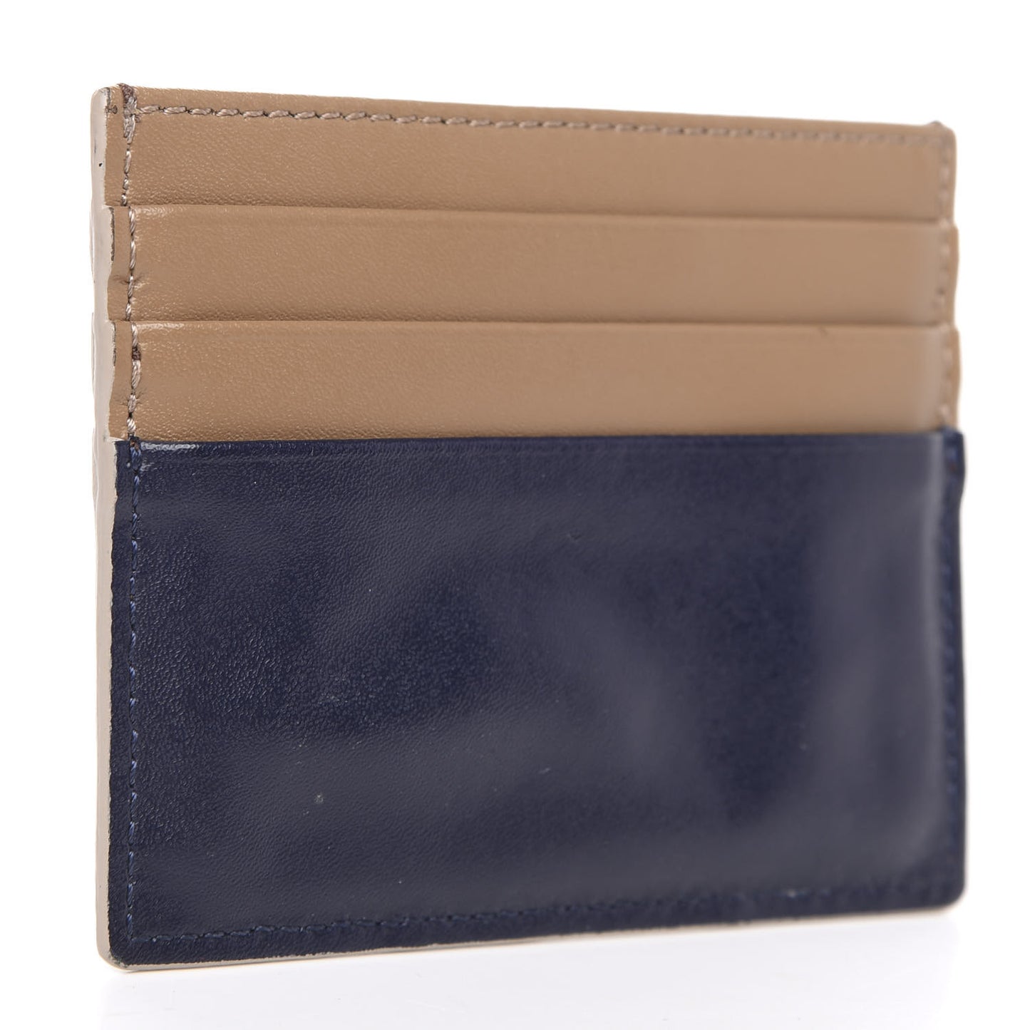 Vitello Liberty Lucio By The Way Card Holder Bordeaux Amido Blue Notte