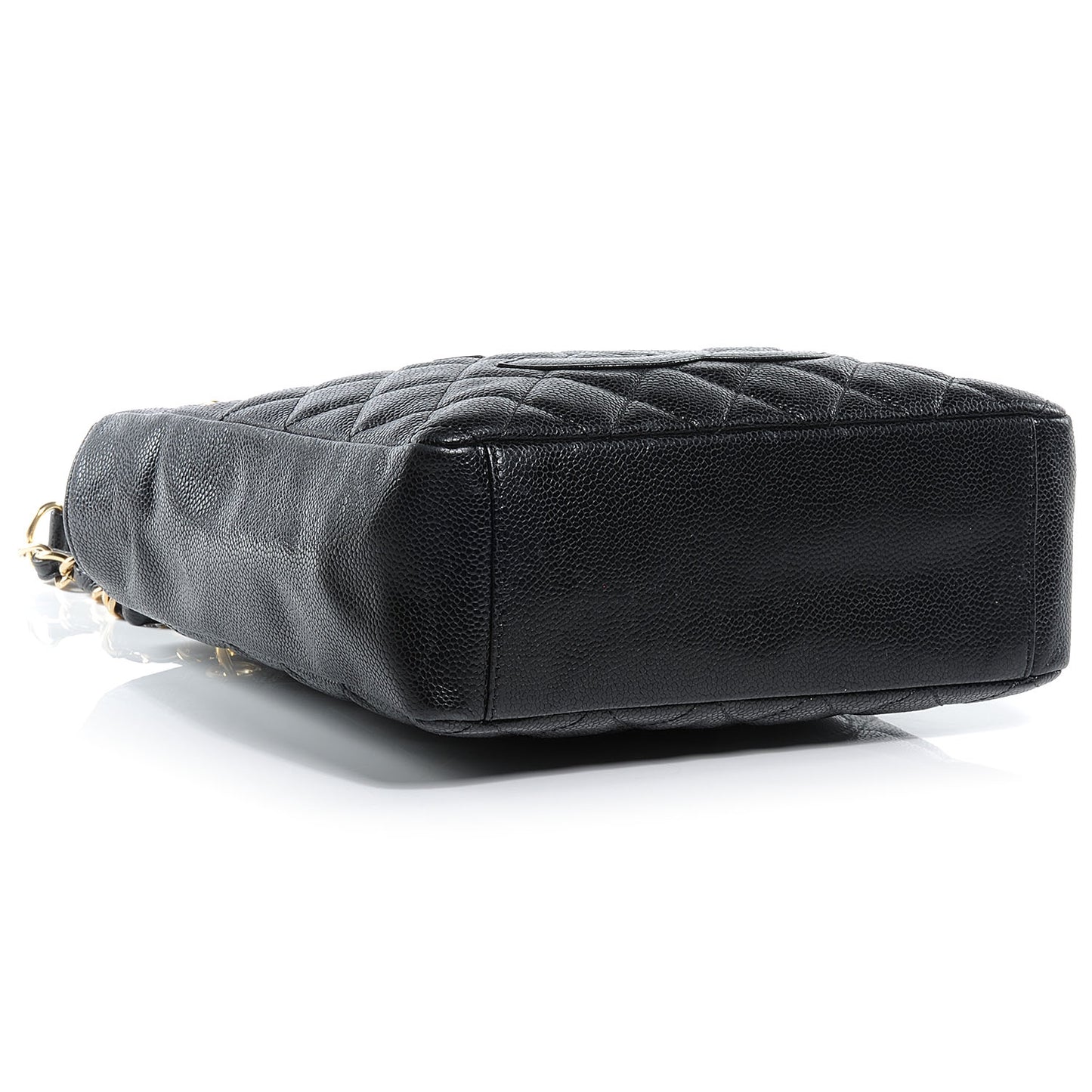 Caviar Petit Shopping Tote PST Black