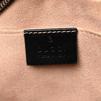 Gucci Calfskin Matelasse Small GG Marmont Chain Shoulder Bag Black 6 of 21