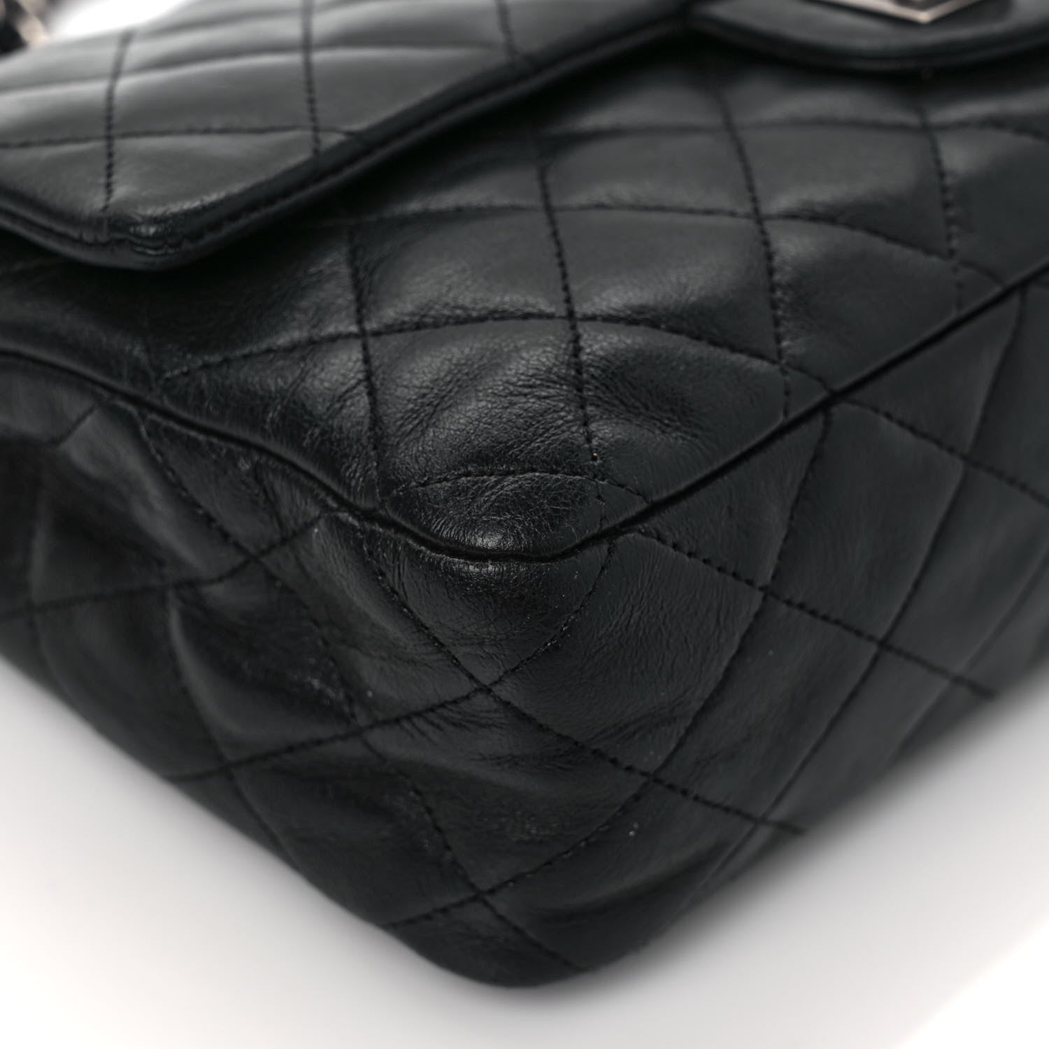 Chanel Lambskin Quilted Medium Hybrid Reissue Flap Black 10 of 14