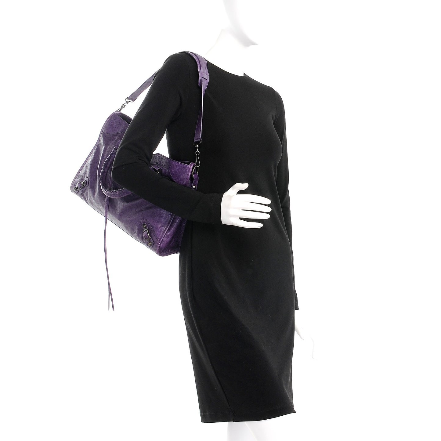 Agneau Classic Hardware City Dark Violet