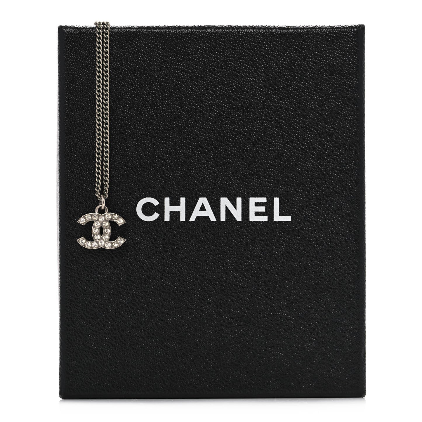 Crystal Timeless CC Necklace Silver