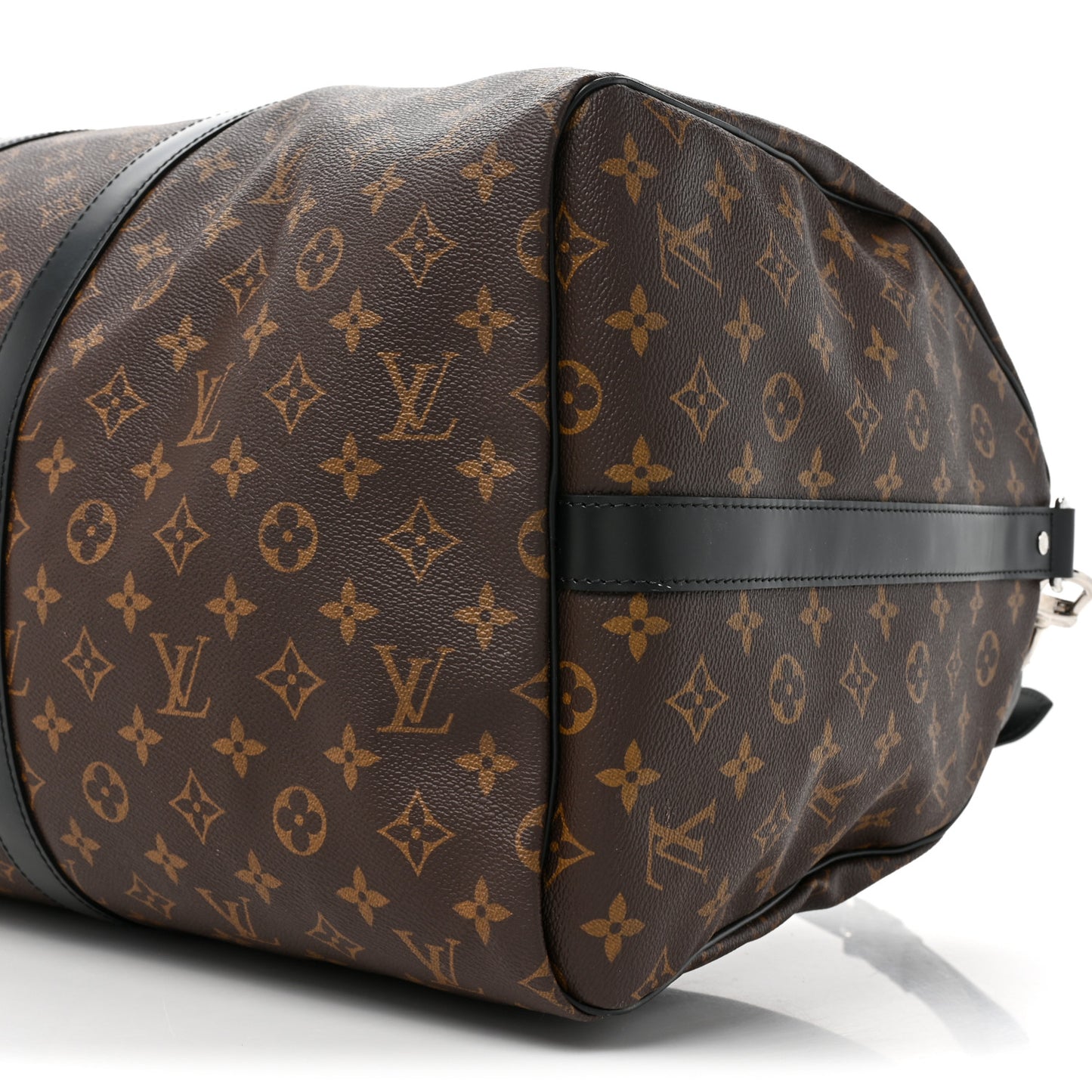LOUIS VUITTON Monogram Macassar Keepall Bandouliere 55
