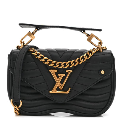 Louis Vuitton Calfskin New Wave Chain PM Black 1 of 9