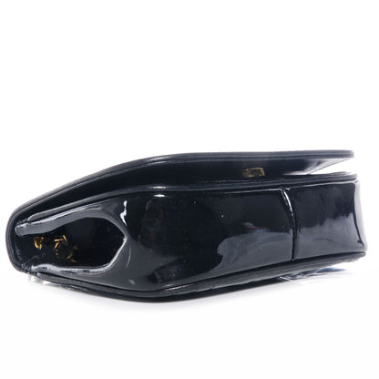 Chanel Patent Mini Flap Black 4 of 8