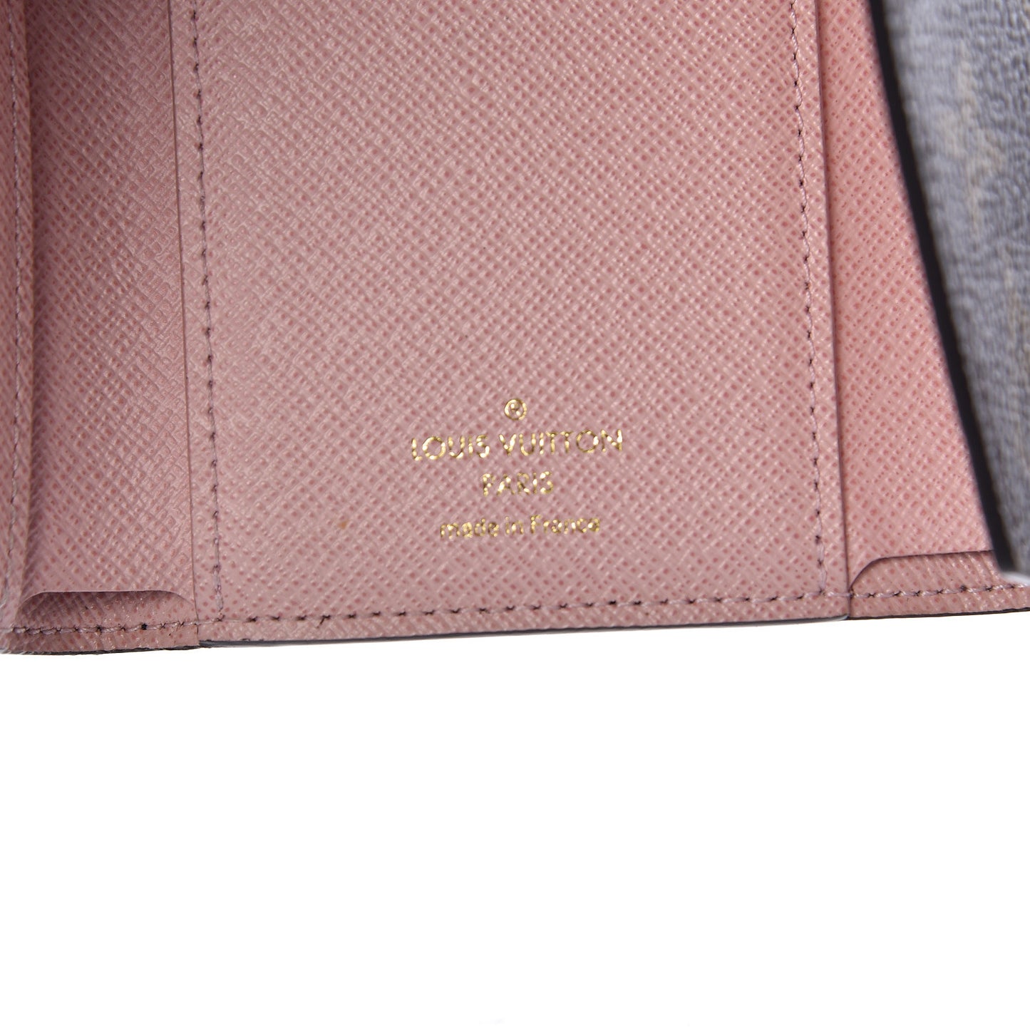 Monogram Victorine Wallet Rose Ballerine