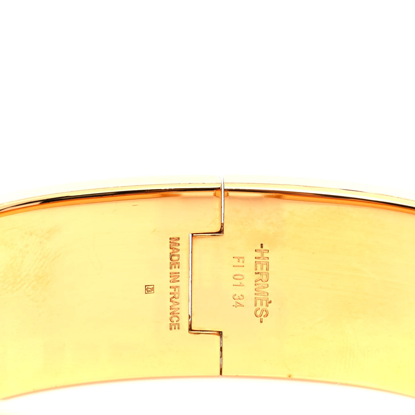 Enamel Wide Clic Clac H Bracelet PM Muscat