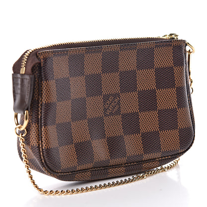 Louis Vuitton Damier Ebene Mini Pochette Accessories 3 of 10