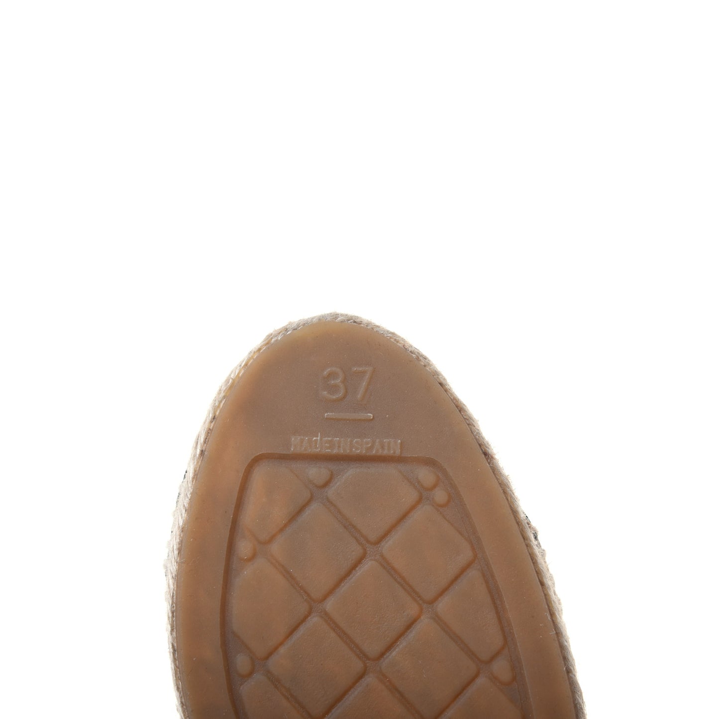Suede Pearl CC Espadrilles 37 Beige Black