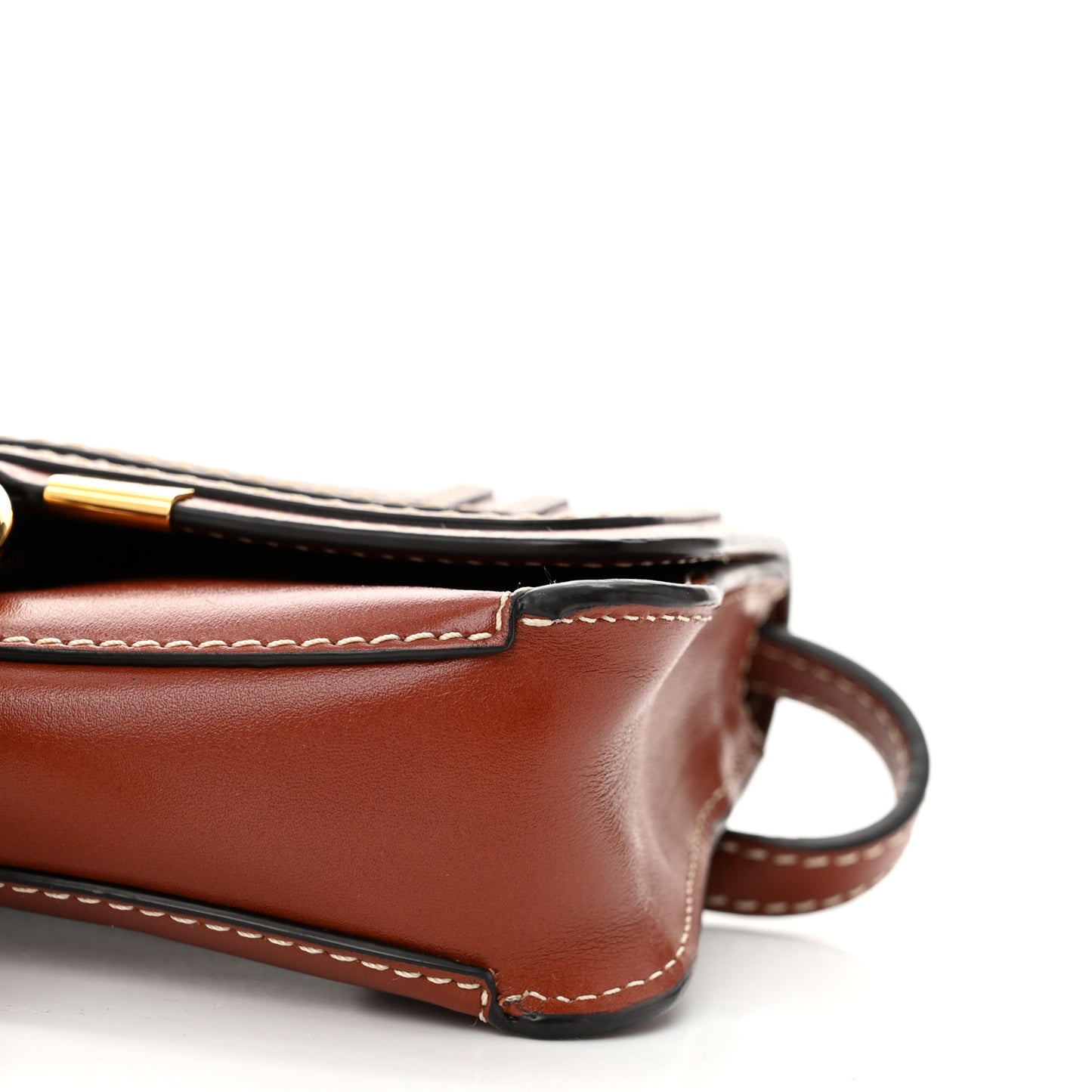 Calfskin Marcie Convertible Belt Bag Brown