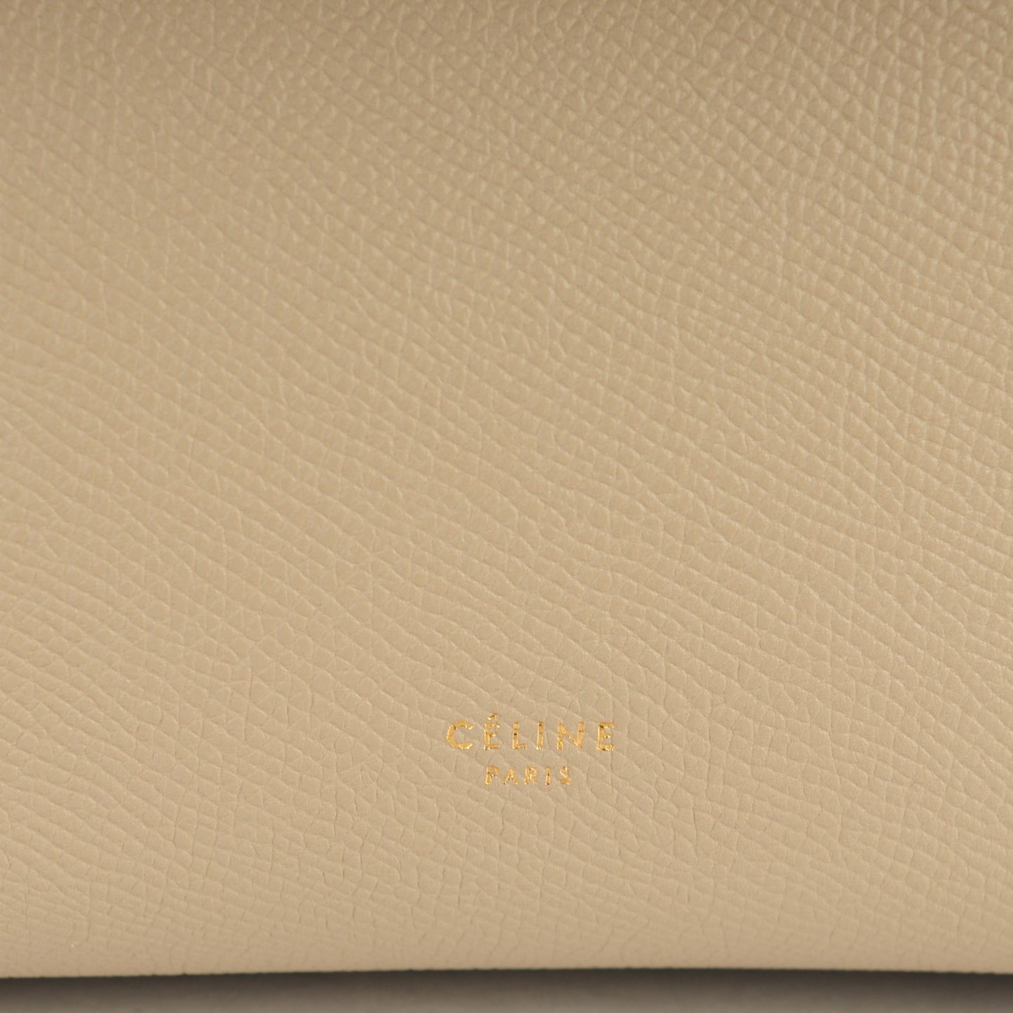 Grained Calfskin Mini Belt Bag Light Taupe