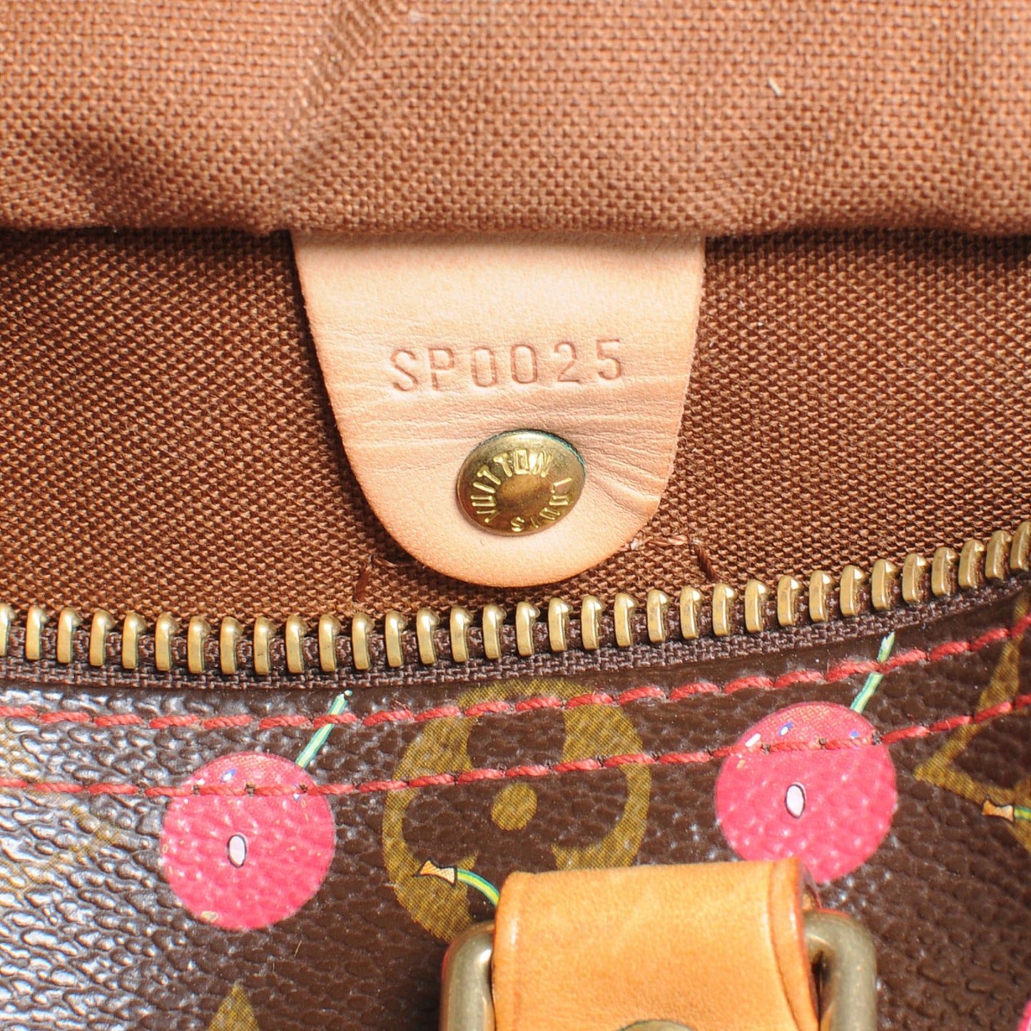 Monogram Cerises Speedy 25