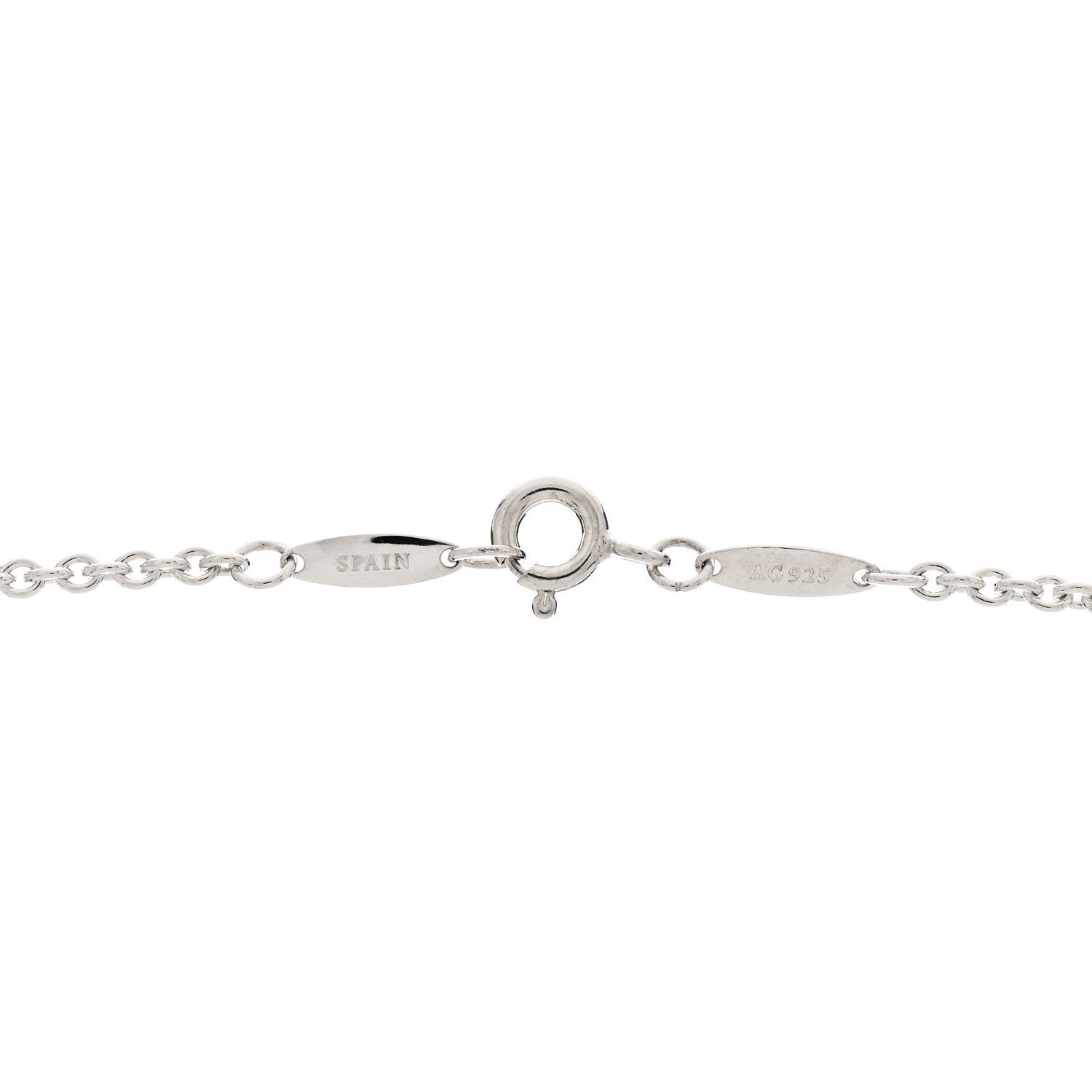 Tiffany Sterling Silver Elsa Peretti Open Heart Lariat Necklace 5 of 5