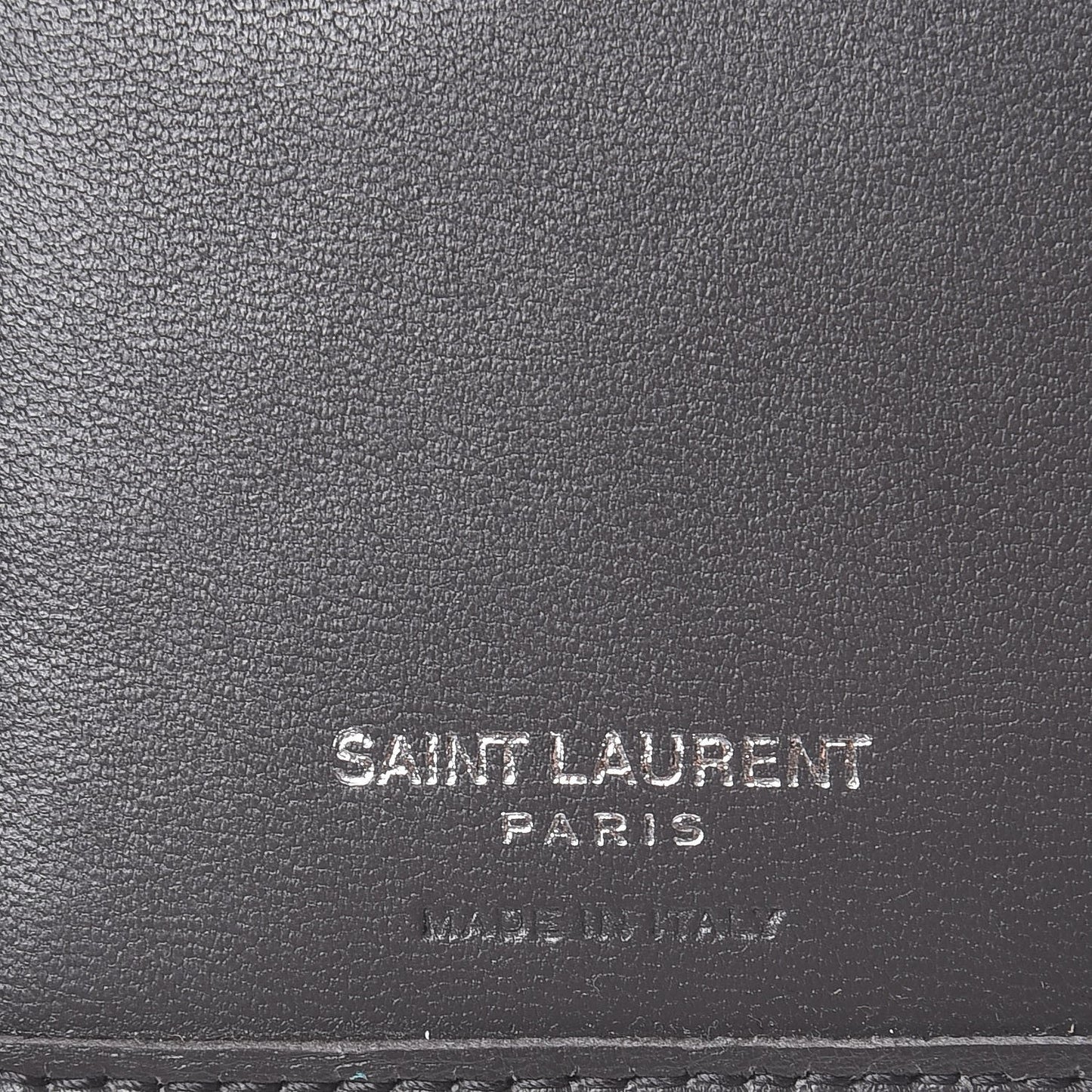Lambskin Y Quilted Monogram Compact Loulou Wallet Asphalt