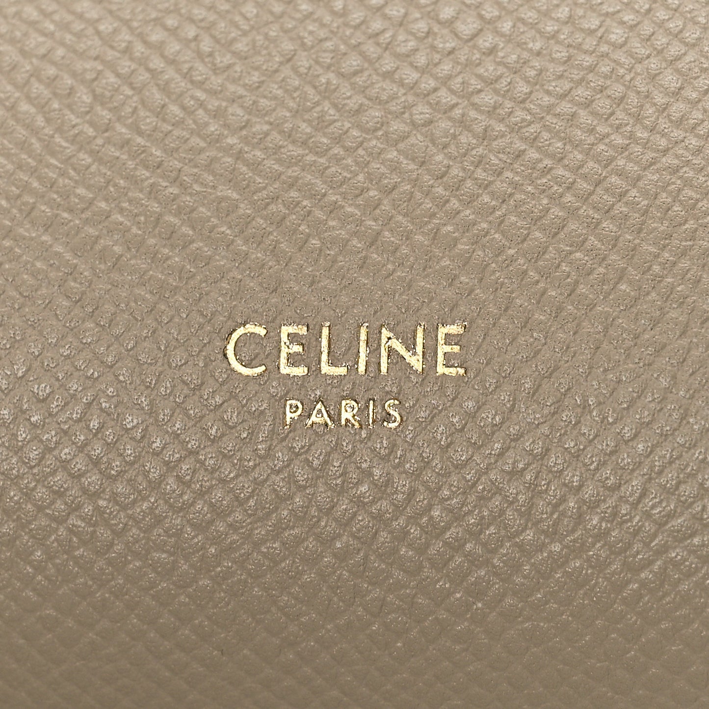 Grained Calfskin Mini Belt Bag Light Taupe