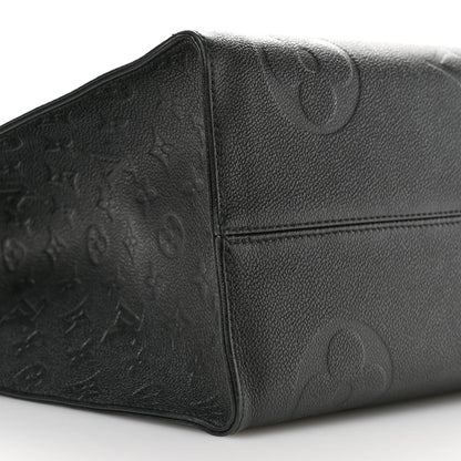 Louis Vuitton Empreinte Monogram Giant Onthego GM Black 8 of 10