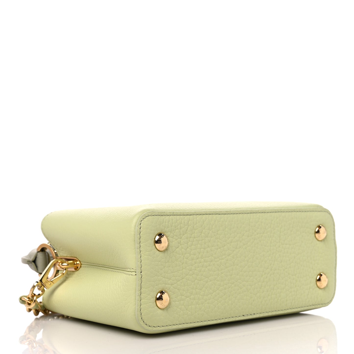 Taurillon Mini Capucines Vert Noto Green Milky White Vert Asnieres Green