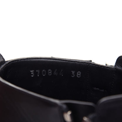 Gucci Kid Ankle Booties 38 Black 8 of 11