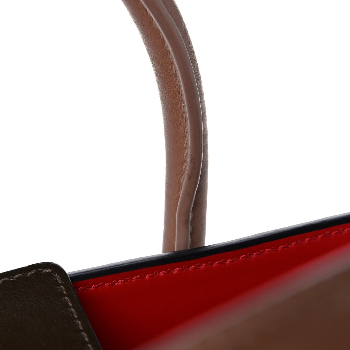Calfskin Embroidered Beaded Small Paloma Multicolor Brown