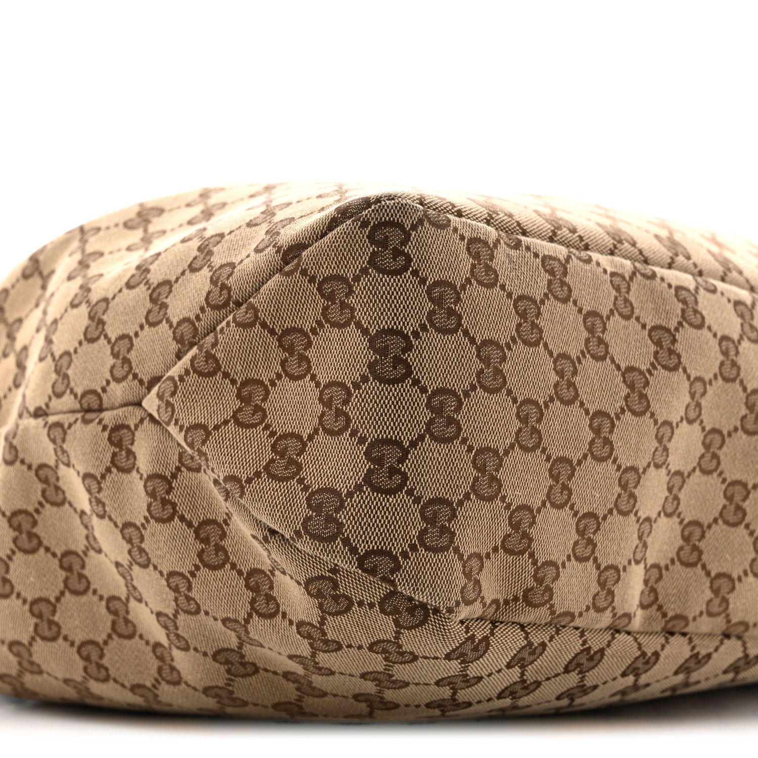 Gucci Monogram Large Horsebit Chain Hobo Dark Brown 8 of 14