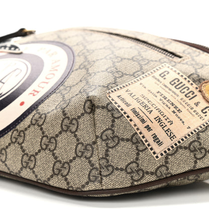 Gucci GG Supreme Monogram Courrier Belt Bag Beige New Acero 9 of 9