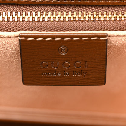 Gucci GG Supreme Monogram Horsebit 1955 Shoulder Bag Beige Brown Sugar 6 of 11
