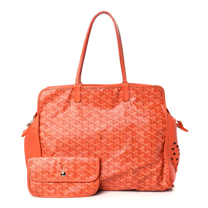 Goyard Goyardine Sac Hardy Pet Carrier PM Orange 1 of 18