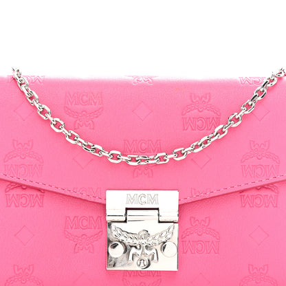 MCM Calfskin Ottomar Large Patricia Wallet On Chain Pink 9 of 12