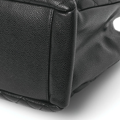 Chanel Caviar Quilted Grand Shopping Tote GST Black 10 of 10