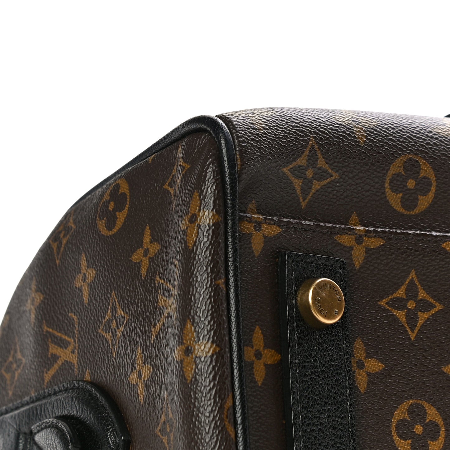 Monogram Golden Arrow Speedy Black