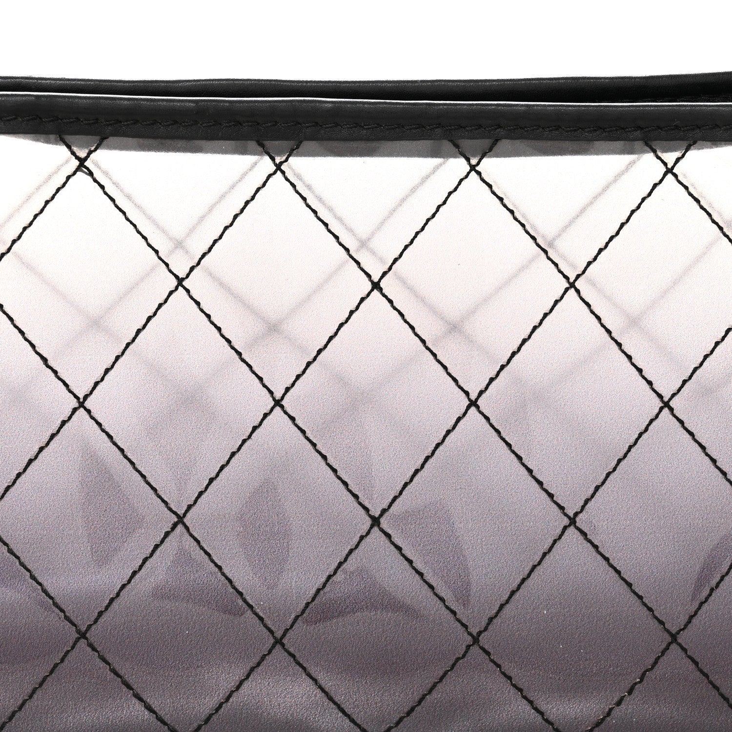 Chanel Vinyl Naked Pochette Black 8 of 10