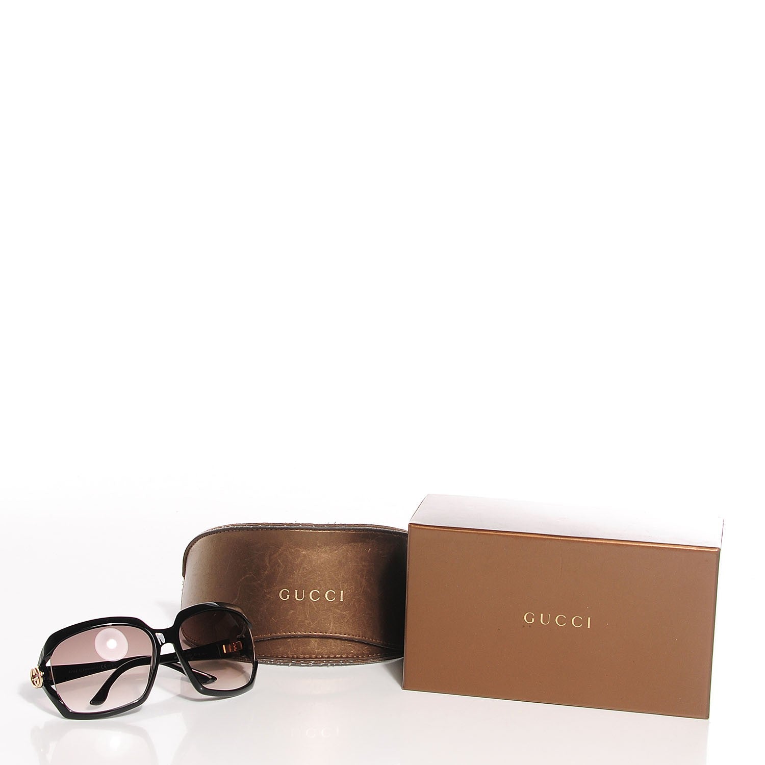 Gucci GG Web Sunglasses 3110/S Black 6 of 6