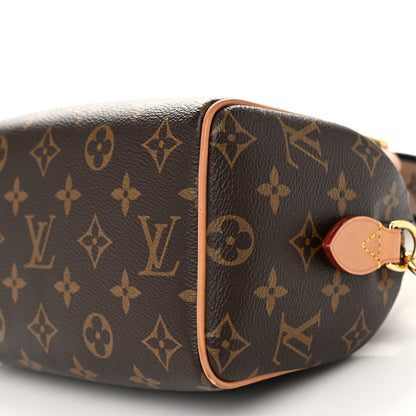 Louis Vuitton Monogram Speedy Bandouliere 20 Black 8 of 9