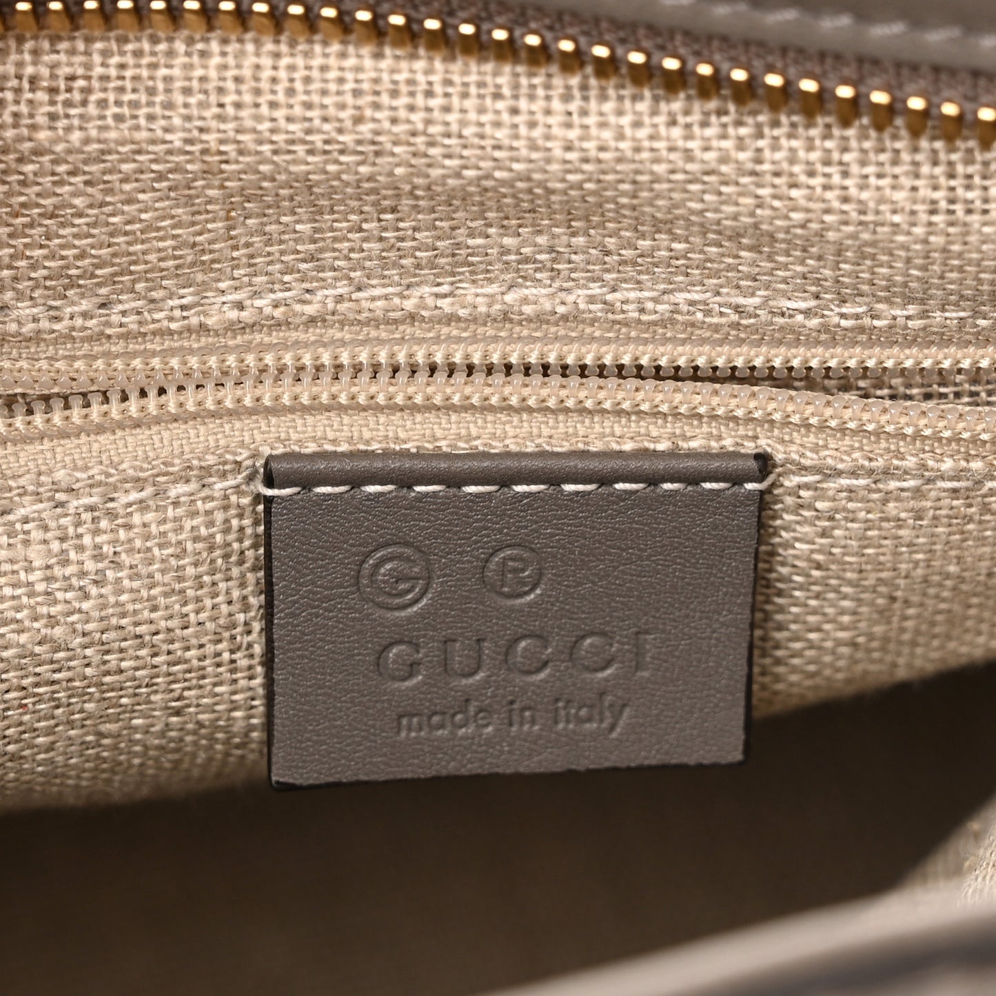 Microguccissima Small Bree Tote Graphite